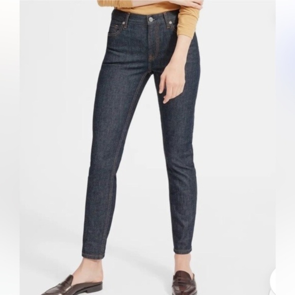 Everlane Dark Blue Skinny Jeans